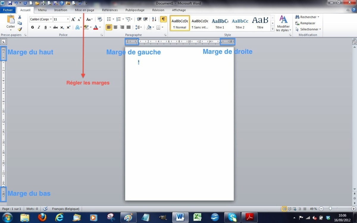 Module 3 Bureautique Word 2010 Writer 3 Et 4 Bases Démarrer Le